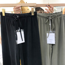 Load image into Gallery viewer, Spring 2019 New Korean Women's Wide Leg Pants Loose Straight Barrel High Waist Slim Hong Kong Taste Fall Pants 3183