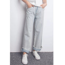 Load image into Gallery viewer, Spring 2019 New Korean Women's High-waist Jeans