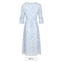 Load image into Gallery viewer, 2019 Early autumn new brand women's dress lady chiffon dress 69301