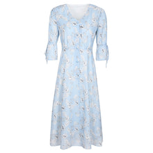 Load image into Gallery viewer, 2019 Early autumn new brand women's dress lady chiffon dress 69301