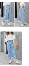 Load image into Gallery viewer, New sequined Pocket Jeans in spring and summer of 2019