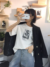 Load image into Gallery viewer, Spring 2019 new women's ins wind lapels solid color Hong Kong leisure slim suit jacket micro supply