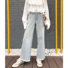 Load image into Gallery viewer, Spring 2019 New Korean Women's High-waist Jeans