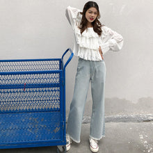 Load image into Gallery viewer, Spring 2019 New Korean Women's High-waist Jeans