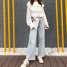 Load image into Gallery viewer, Spring 2019 New Korean Women's High-waist Jeans