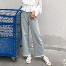 Load image into Gallery viewer, Spring 2019 New Korean Women's High-waist Jeans