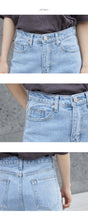 Load image into Gallery viewer, Jeans Women's Loose Straight Nine Points 2019 New Korean version of High-waist Leisure Daddy Pants Slim 827