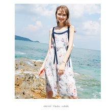Load image into Gallery viewer, 2019 Summer New Korean Women's Easy Printed Five Pants Sweet Little Fresh Chiffon Pants 88736
