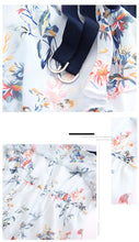 Load image into Gallery viewer, 2019 Summer New Korean Women's Easy Printed Five Pants Sweet Little Fresh Chiffon Pants 88736