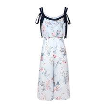 Load image into Gallery viewer, 2019 Summer New Korean Women's Easy Printed Five Pants Sweet Little Fresh Chiffon Pants 88736