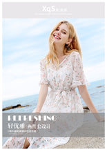 Load image into Gallery viewer, Chic Lady Printed Chiffon Dress 69195
