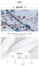 Load image into Gallery viewer, 2019 Summer new high-end women's round collar thin dress chiffon broken flower dress 68601