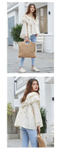 Load image into Gallery viewer, 2019 Korean women's chic wind cake collar shirt Joker ladies sweet cuff lace shirt jacket 163