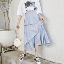 Load image into Gallery viewer, 2009 Korean version slim A-shaped skirt, loose waist cake skirt, lady pleated bust skirt, Xia 6289