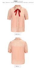 Load image into Gallery viewer, Two tops, 2019 Summer new brand ladies and ladies, single Breasted, printed snow sweaters 51093