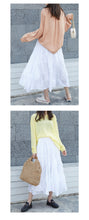 Load image into Gallery viewer, 2019 New Korean women's slim A-line skirt shaking sound net red tide elastic waist skirt women's commercial supply