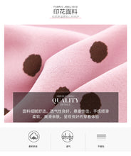 Load image into Gallery viewer, Summer 2019 New Brand Woman's Bubble Sleeve Point Printed Skirt Lightweight Chiffon Dress 63227