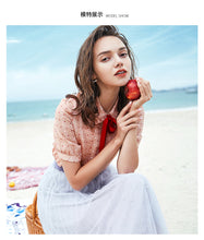 Load image into Gallery viewer, Two tops, 2019 Summer new brand ladies and ladies, single Breasted, printed snow sweaters 51093