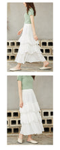Load image into Gallery viewer, White Horse Women's Wear Summer 2019 Korean Cake Half-length Skirt