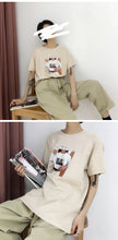 Load image into Gallery viewer, 2019 new summer Korean version of loose inst-shirt women's short sleeves simple Joker women's jacket micro supply 3259