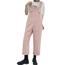 Load image into Gallery viewer, 2019 New Women's Loose Straight Barrel bf Pants Long Leg Pants Aging Backband Pants Joker 3265