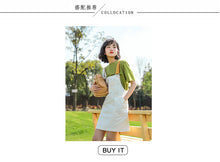 Load image into Gallery viewer, Net red explosions 2019 new women's casual Joker solid color T-shirt women's crew neck simple and comfortable cotton base shirt