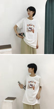 Load image into Gallery viewer, 2019 new summer Korean version of loose inst-shirt women's short sleeves simple Joker women's jacket micro supply 3259