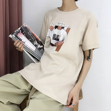 Load image into Gallery viewer, 2019 new summer Korean version of loose inst-shirt women's short sleeves simple Joker women's jacket micro supply 3259