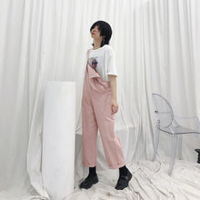 Load image into Gallery viewer, 2019 New Women's Loose Straight Barrel bf Pants Long Leg Pants Aging Backband Pants Joker 3265