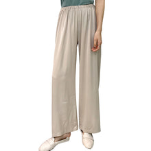 Load image into Gallery viewer, Broad-legged pants Korean version summer high waist sagging straight trousers loose leisure simple drop feeling Trailer pants 3269