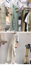 Load image into Gallery viewer, 2019 New Women's Loose Straight Barrel bf Pants Long Leg Pants Aging Backband Pants Joker 3265