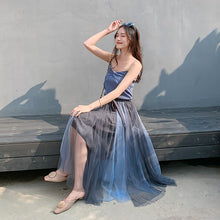 Load image into Gallery viewer, Super-Fire Mesh Spliced Half-length Skirt