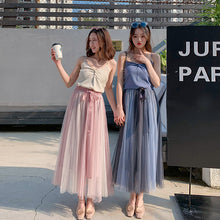 Load image into Gallery viewer, Super-Fire Mesh Spliced Half-length Skirt