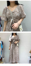 Load image into Gallery viewer, New Summer 2009 Women's Retro Chiffon Skirt with Broken Flowers French Minority Dresses Women's Knee Skirt 3368