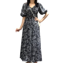 Load image into Gallery viewer, New Summer 2009 Women's Retro Chiffon Skirt with Broken Flowers French Minority Dresses Women's Knee Skirt 3368