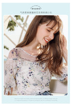 Load image into Gallery viewer, Sweet Baitie Chiffon Printed Blouse 51103