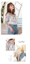 Load image into Gallery viewer, Sweet Baitie Chiffon Printed Blouse 51103