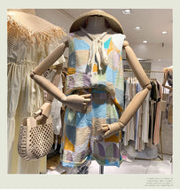 Load image into Gallery viewer, Summer 2019 New Temperament Printed Shorts for Women's Wear Ultra Short Fashion Leisure Suits Wholesale 3533