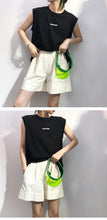 Load image into Gallery viewer, Summer 2019 new Korean women's high waist loose leggings casual slim elastic waist A shorts 3535