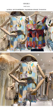 Load image into Gallery viewer, Summer 2019 New Temperament Printed Shorts for Women's Wear Ultra Short Fashion Leisure Suits Wholesale 3533