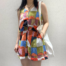 Load image into Gallery viewer, Summer 2019 New Temperament Printed Shorts for Women's Wear Ultra Short Fashion Leisure Suits Wholesale 3533
