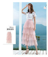 Load image into Gallery viewer, Summer 2019 New Brand Women's Suit, Head Printed Blouse, Top Temperament, Baitie Chiffon Blouse 51129