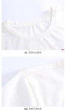 Load image into Gallery viewer, 2011 Summer New Brand Women's Suit Set Head Letter Printed Loose T-shirt Women's Leisure 100-tie Knitted Shirts 51128