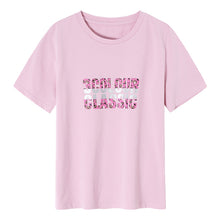 Load image into Gallery viewer, 2011 Summer New Brand Women's Wear Letter Printed Loose Women's T-shirt Urban Leisure Knitted Top 51162