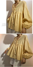 Load image into Gallery viewer, Summer 2019 simple urban leisure Korean turtleneck loose women's T-shirt origin 3589