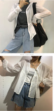 Load image into Gallery viewer, Summer 2019 simple urban leisure Korean turtleneck loose women's T-shirt origin 3589