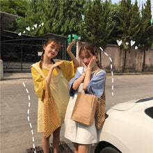 Load image into Gallery viewer, 2019 new ladies striped T-shirt+black strap wide leg shorts two-piece 8850