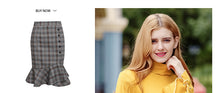 Load image into Gallery viewer, 2019 Winter New Women's Pure Collar Trumpet Long Sleeved Turtleneck Sweaters Hundred Bears Nested Sweaters 58875