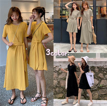 Load image into Gallery viewer, Summer 2019 New Girls'Dresses, Slimming Skirts, Belts and Dresses 8620