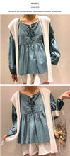 Load image into Gallery viewer, 2019 summer new temperament Korean women's pullover crew neck loose blouse factory outlet 3609